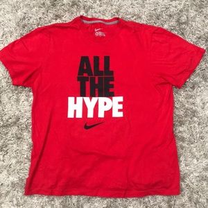 Nike All the hype t-shirt.